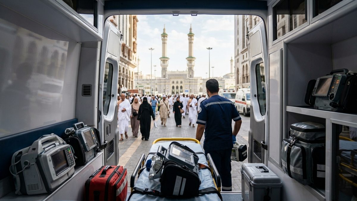 عربة السكتات الدماغية بمكة: تدخل سريع لإنقاذ الحجاج