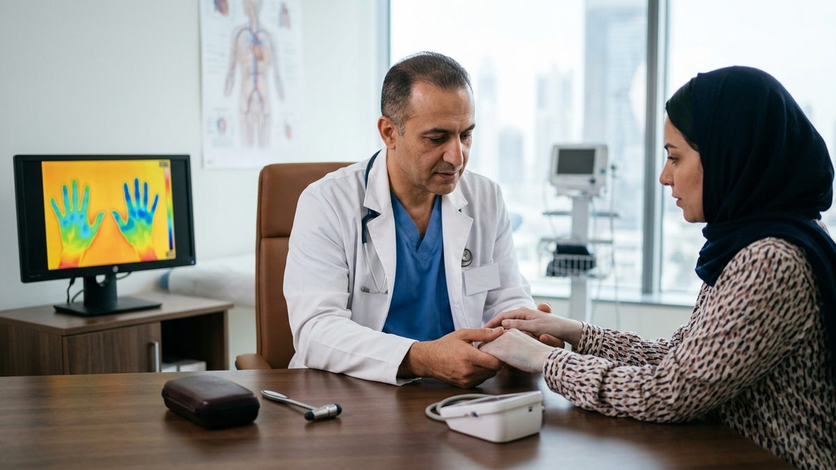 برودة الأطراف: مؤشر لصحة الأوعية الدموية وأسباب خفية