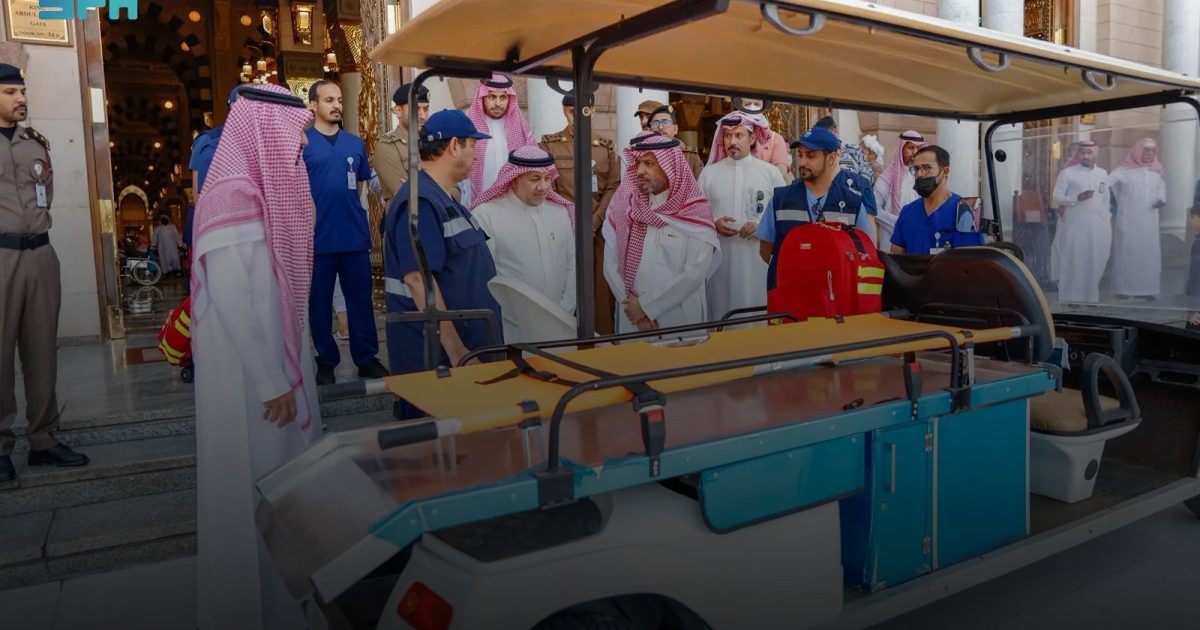 الخدمات الطبية بالداخلية تدعم موسم العمرة بجهود ميدانية