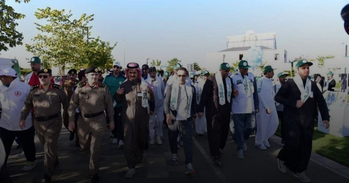 انطلاق مبادرة "امشِ 30" في عسير