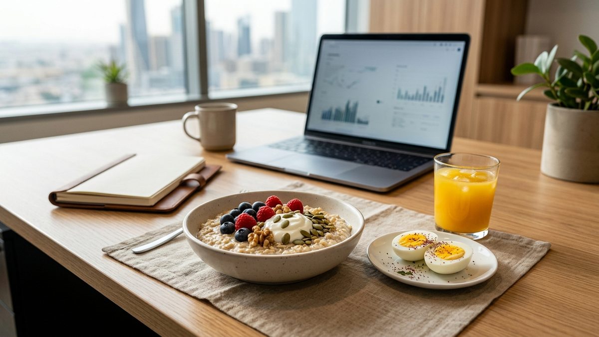 وجبة الإفطار الغنية بالبروتين تعزز التركيز والإبداع المهني