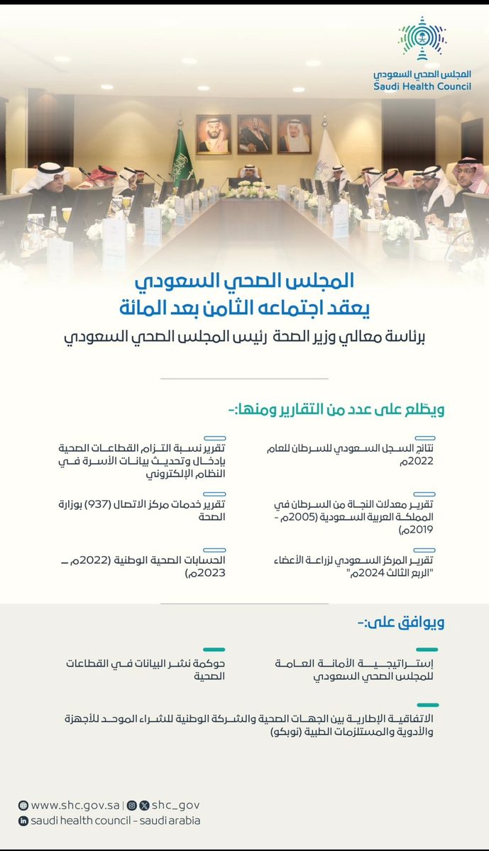 "الصحي السعودي" يعتمد حوكمة البيانات الصحية