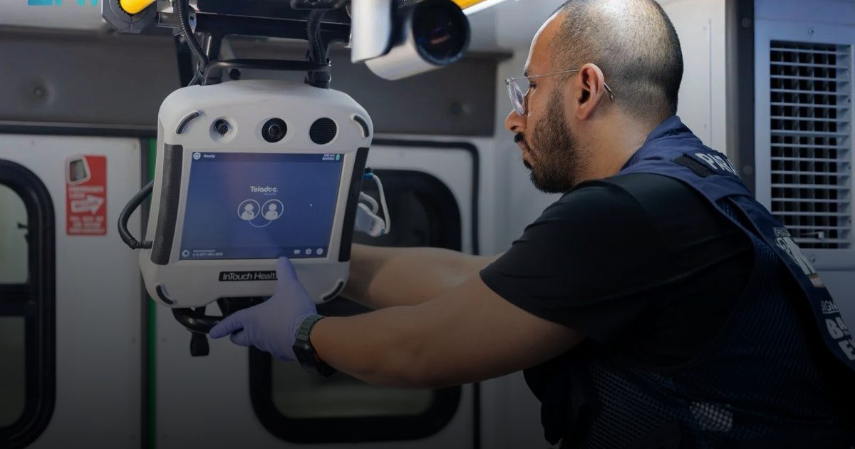 العربة الصحية الوحيدة من نوعها بالشرق الأوسط تنقذ حاجًا أوغنديًا من نزيف دماغي حاد