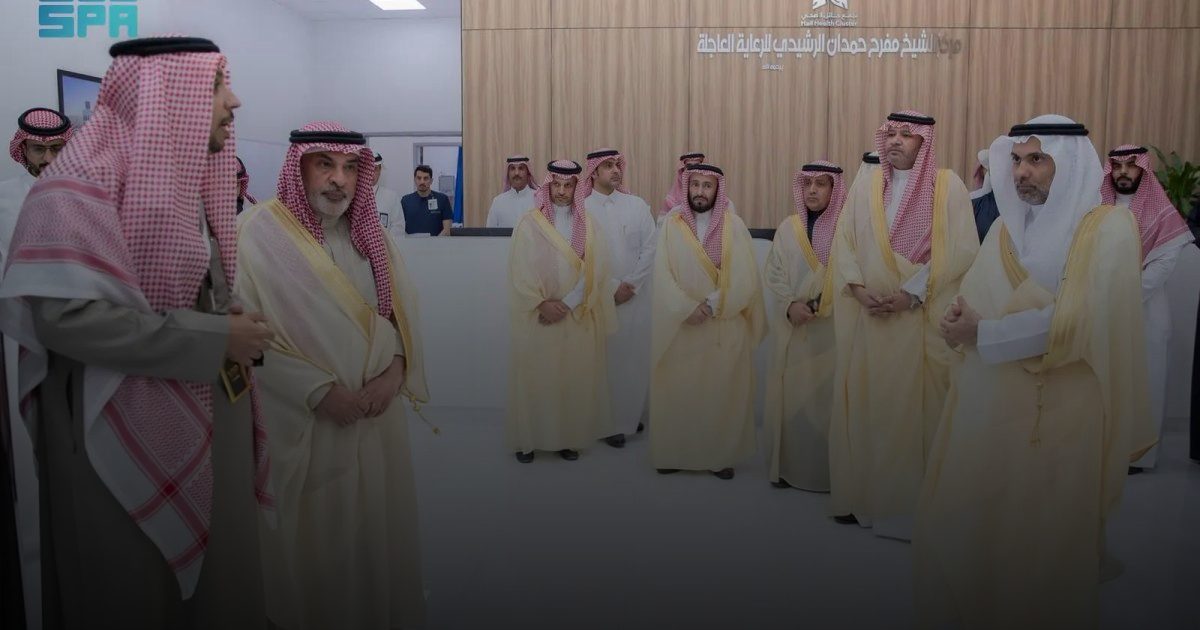 الجلاجل يشهد افتتاح مجموعة مشاريع صحية في حائل بقيمة إجمالية تتجاوز 1.6 مليار ريال