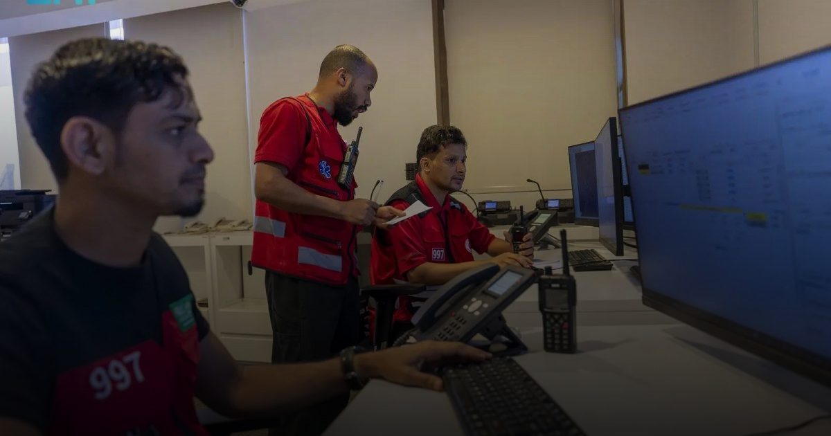 الهلال الأحمر بجازان يعالج الأزمات الإسعافية بفعالية