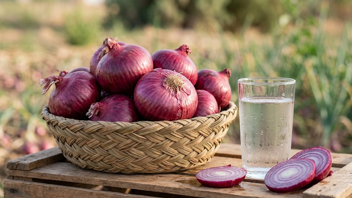 البصل الأحمر يحارب الإجهاد الحراري ويعزز ترطيب الجسم صيفاً