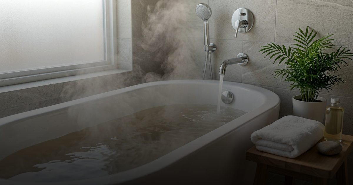 فوائد الاستحمام الساخن لصحة القلب والضغط