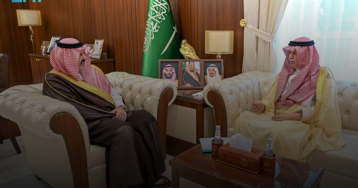 أمير حائل يستقبل الرئيس التنفيذي لشركة نبع الصحة