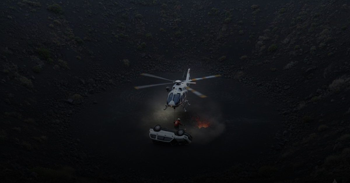 فوهة "الهتيمة": بطولات الإسعاف الجوي في مواجهة الطبيعة القاسية