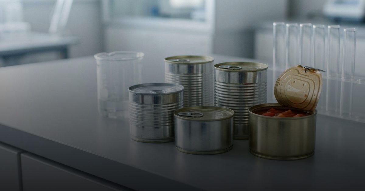 تحذير صحي: مواد كيميائية خطيرة تتسرب من المعلبات