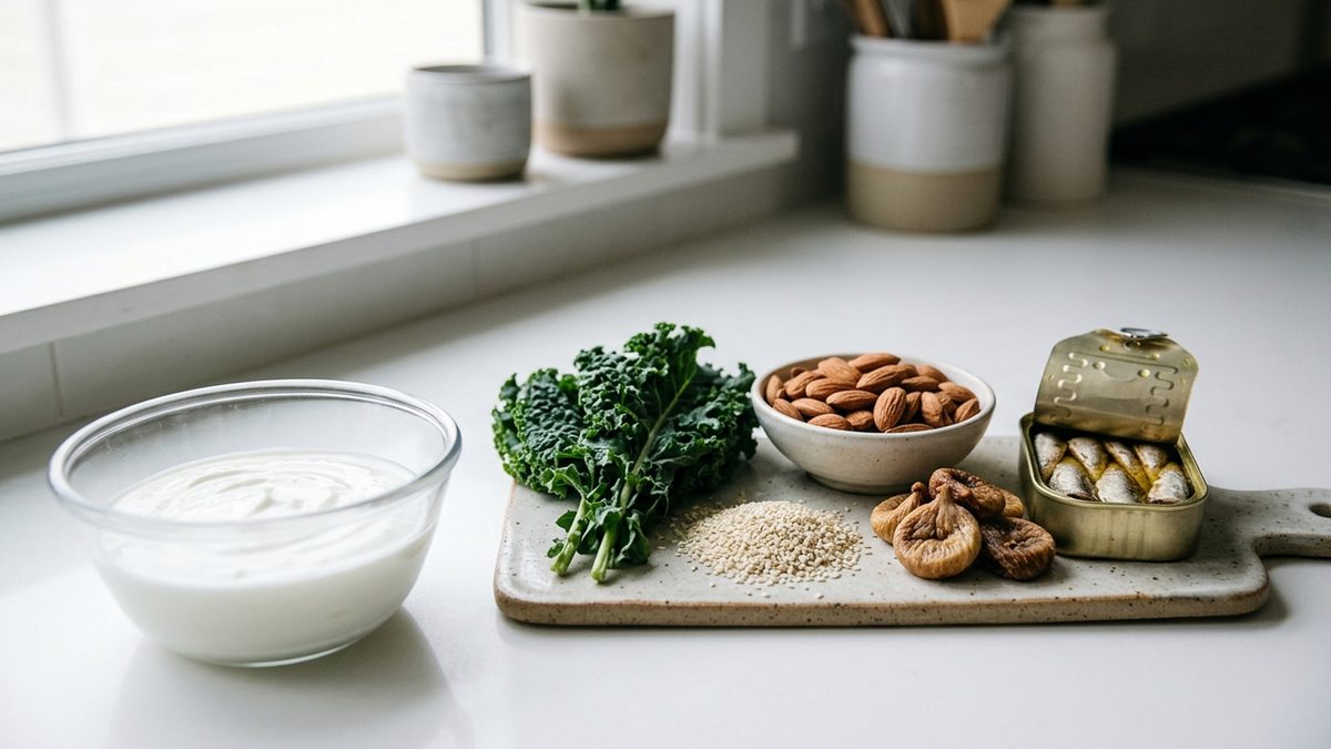 أطعمة مفاجئة تتفوق على الزبادي في محتوى الكالسيوم