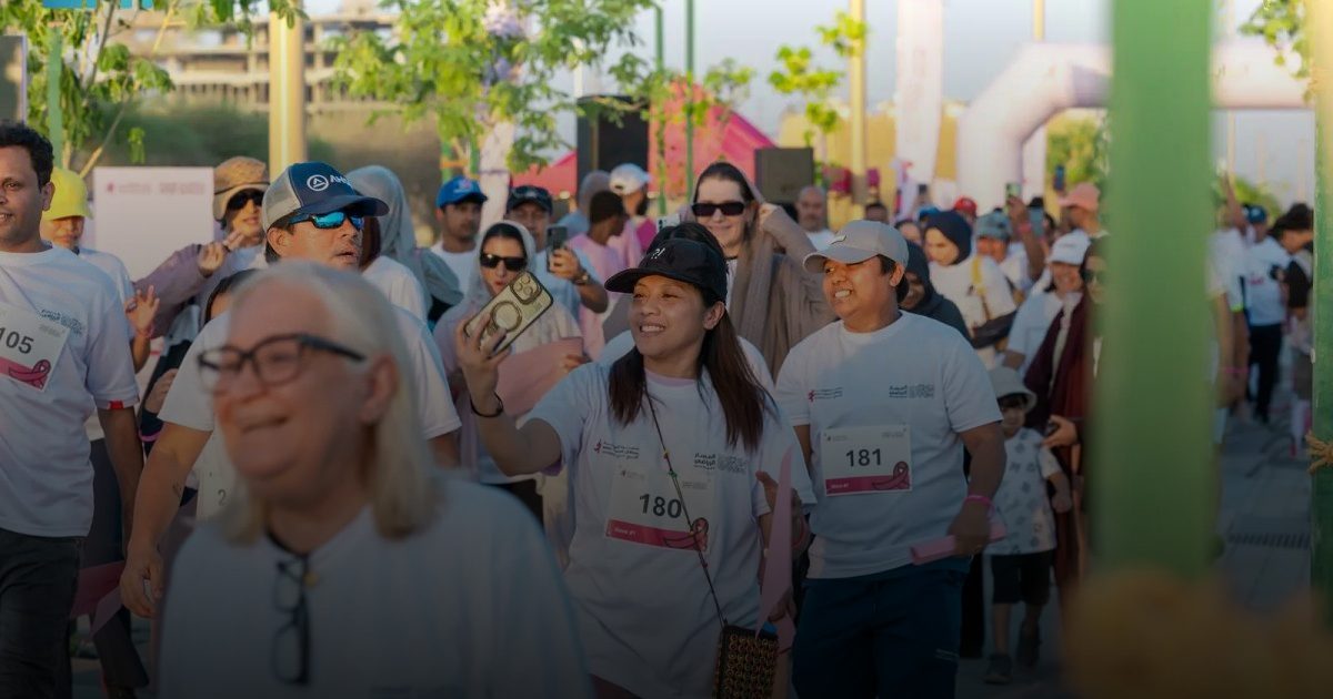 المسار الرياضي ينظم مسيرة للتوعية بسرطان الثدي بالرياض