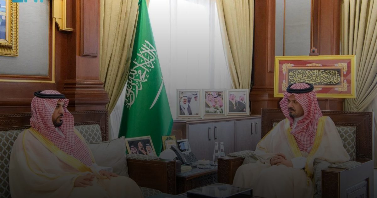 أمير منطقة المدينة المنورة يستقبل الرئيس التنفيذي لتجمّع المدينة الصحي