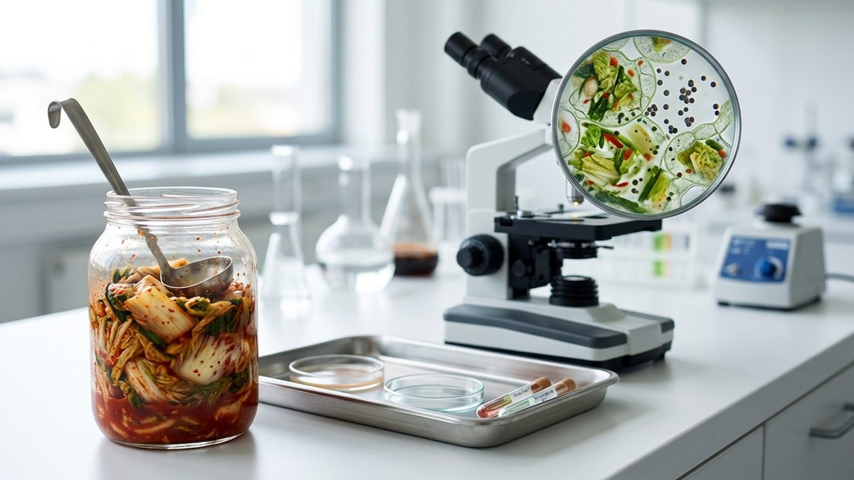 اكتشاف مذهل: الكيمتشي يكافح البلاستيك داخل الجسم