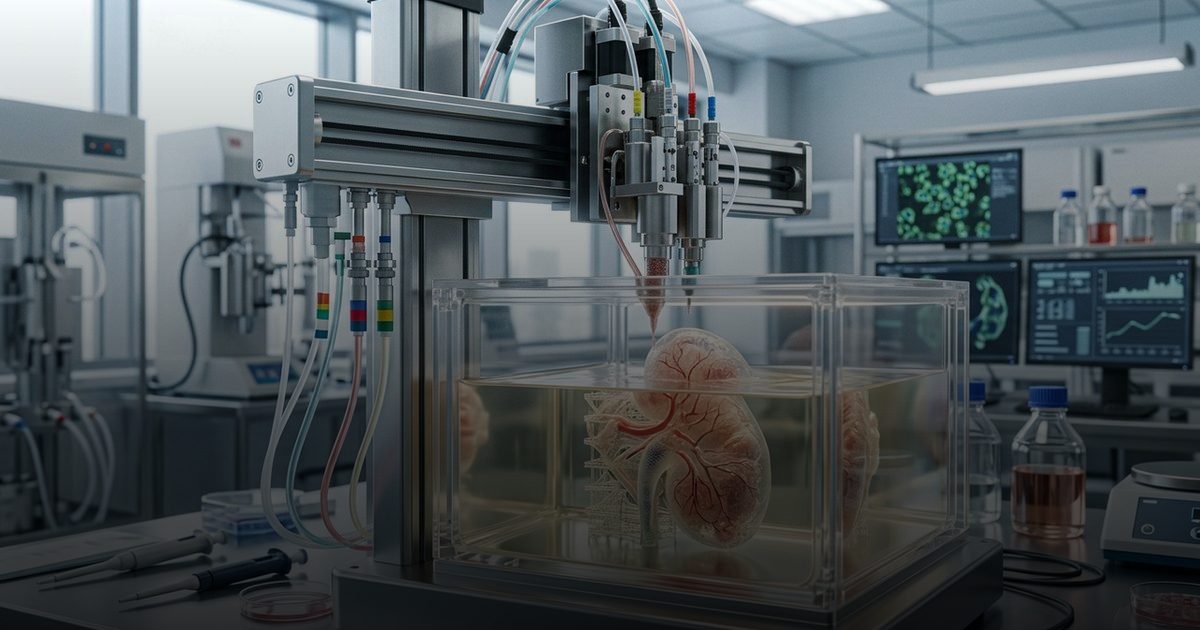 الطباعة الحيوية ثلاثية الأبعاد في الطب التجديدي