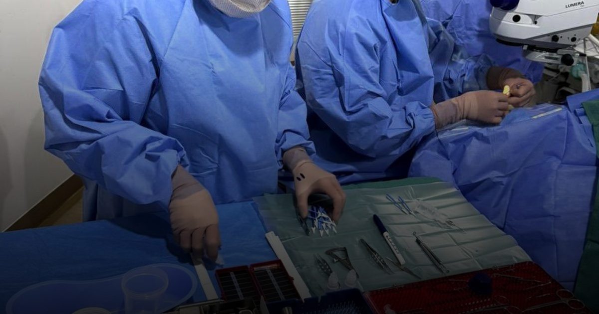 ‏إنجاز يسطع من الحرس الوطني.. زراعة قرنية متقدمة تحفظ البصر والأنسجة معًا