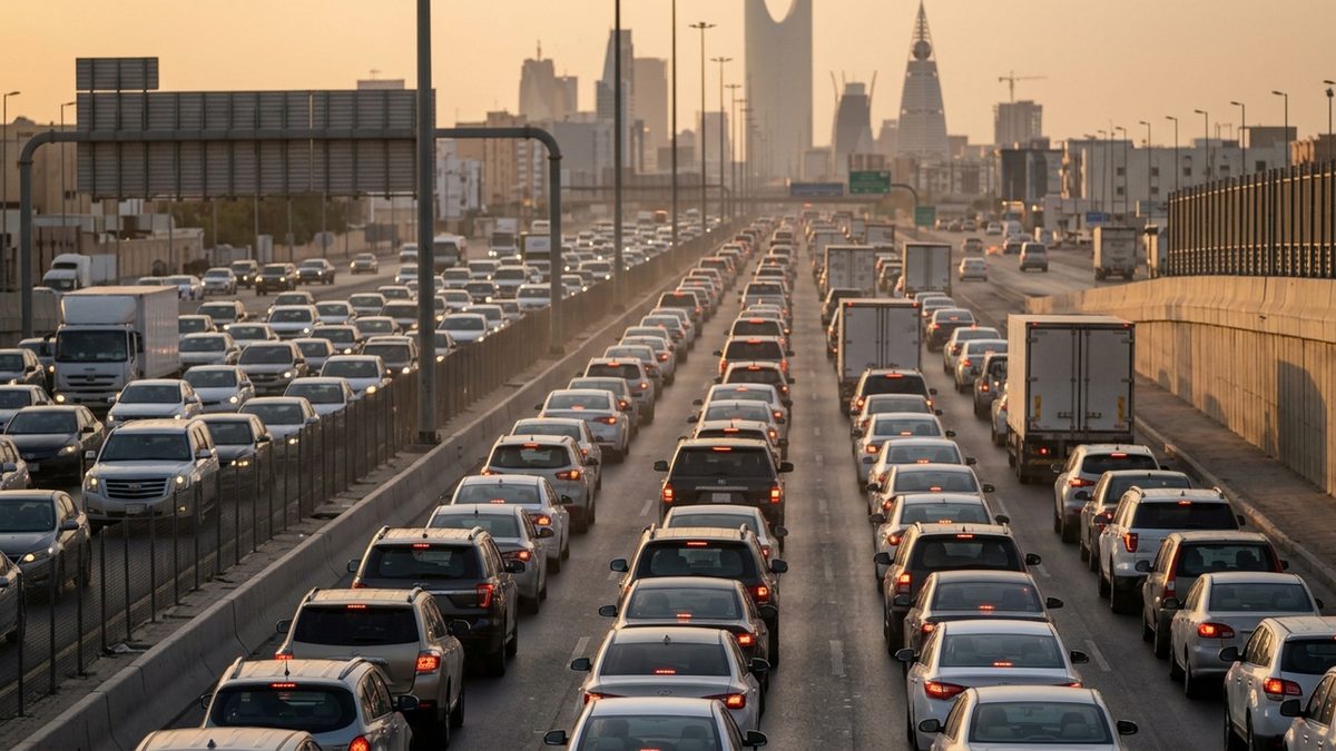 متلازمة الطريق: ازدحام الرياض يقود الدماغ إلى حالة استنفار دائم