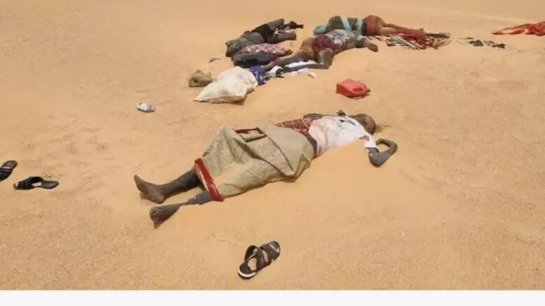 مأساة مروعة في الصحراء الكبرى: مصرع 50 شخصًا عطشًا