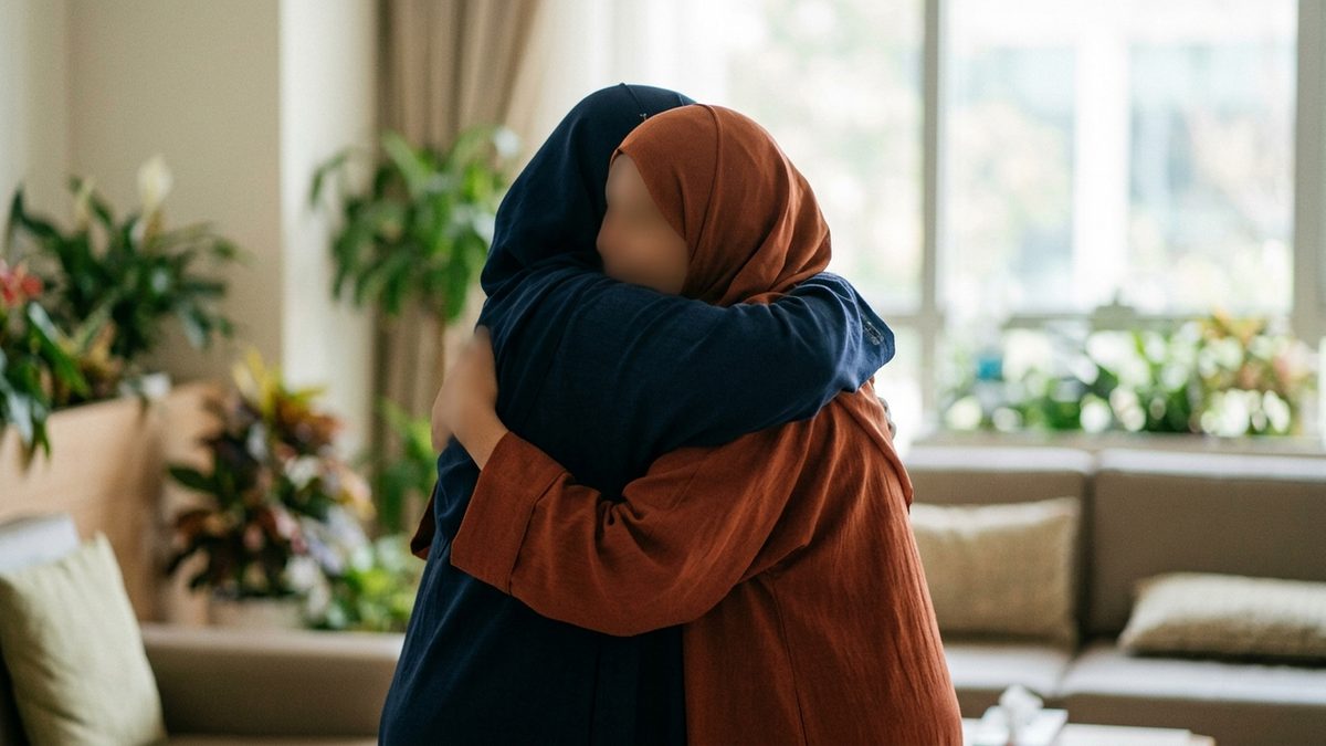 العناق: أسرار الفوائد الصحية والقلب يتحدث بالأوكسيتوسين