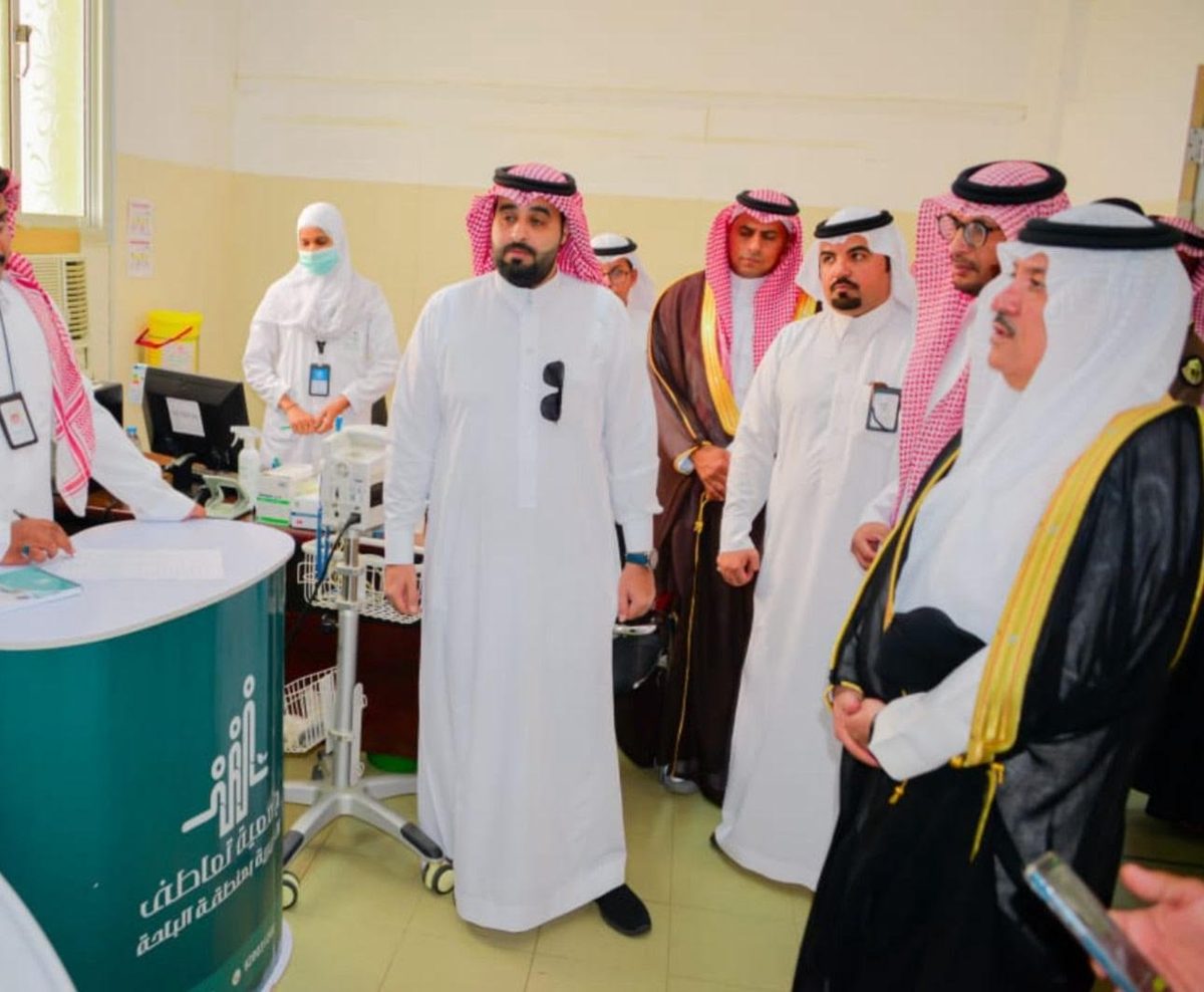 تجمع الباحة الصحي يشارك في قافلة التنمية الرقمية بمركز صحي جرداء بني علي