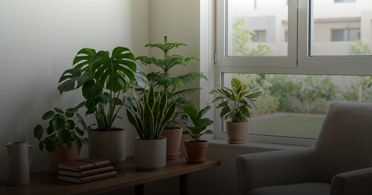 النباتات المنزلية كحليف صحي لتعزيز جودة الهواء
