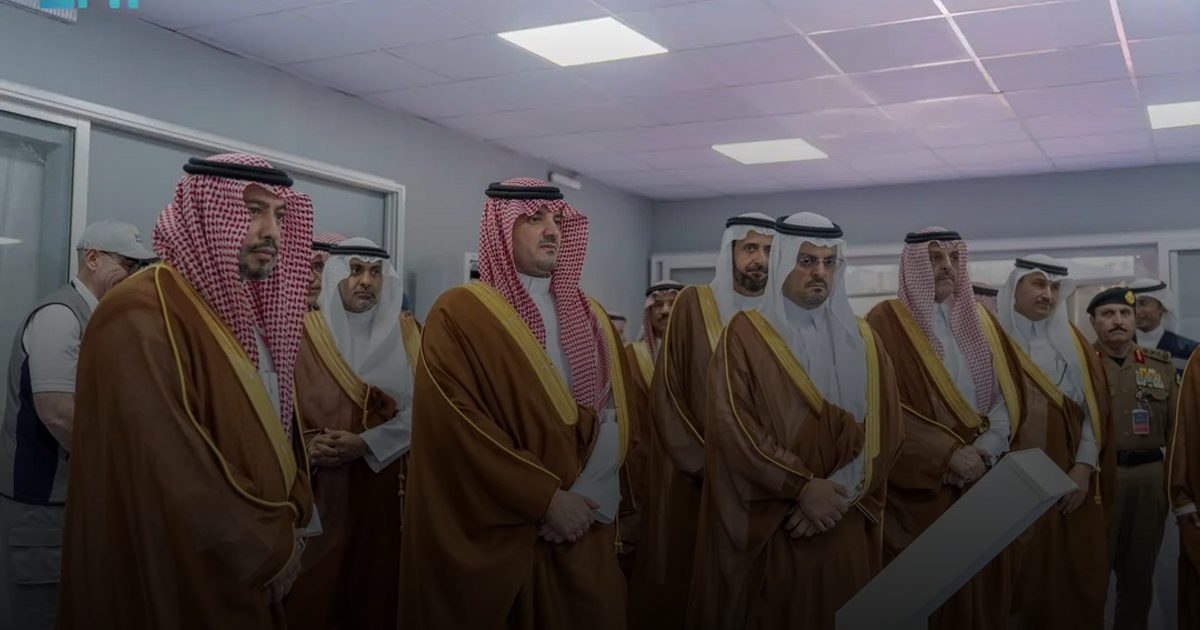 وزير الداخلية يدشّن المستشفى الميداني التابع للوزارة في عرفات