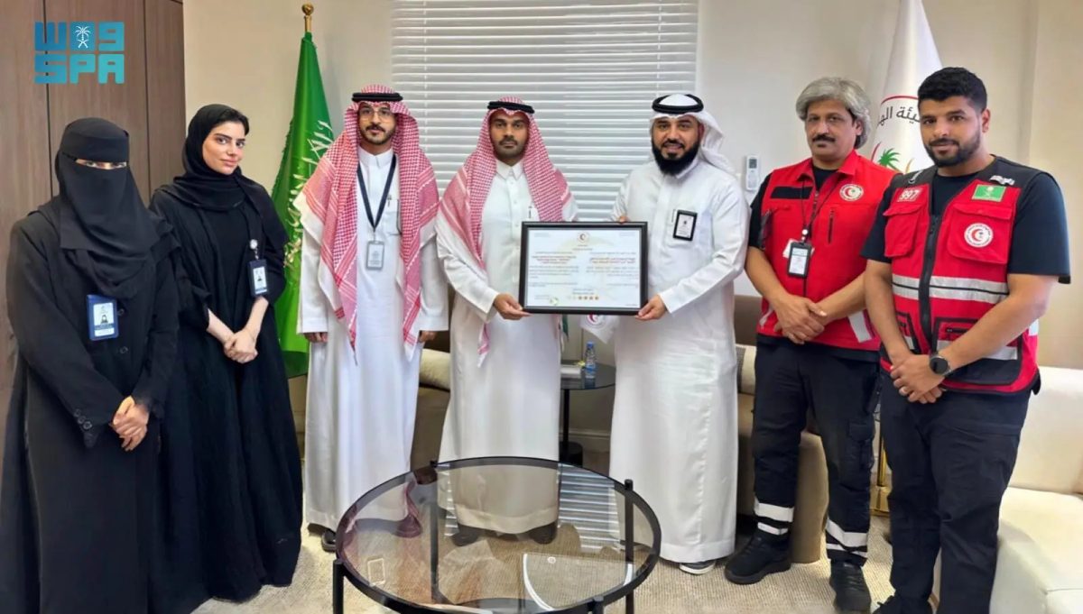 تبوك الصناعية تتألق بشهادة جديدة لسلامة الإسعافات الأولية