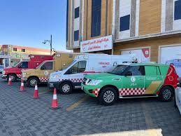 الهلال الأحمر بنجران يباشر 1202 بلاغٍ إسعافي خلال شهر يناير