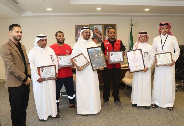 الهلال الأحمر بجازان يحصل على شهادة الاعتماد الدولي "ISO 9001:2015"