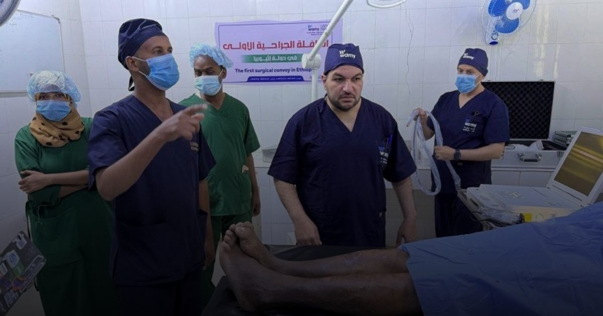 القافلة الجراحية الأولى في إقليم الصومال بإثيوبيا تجري 279 عملية جراحية