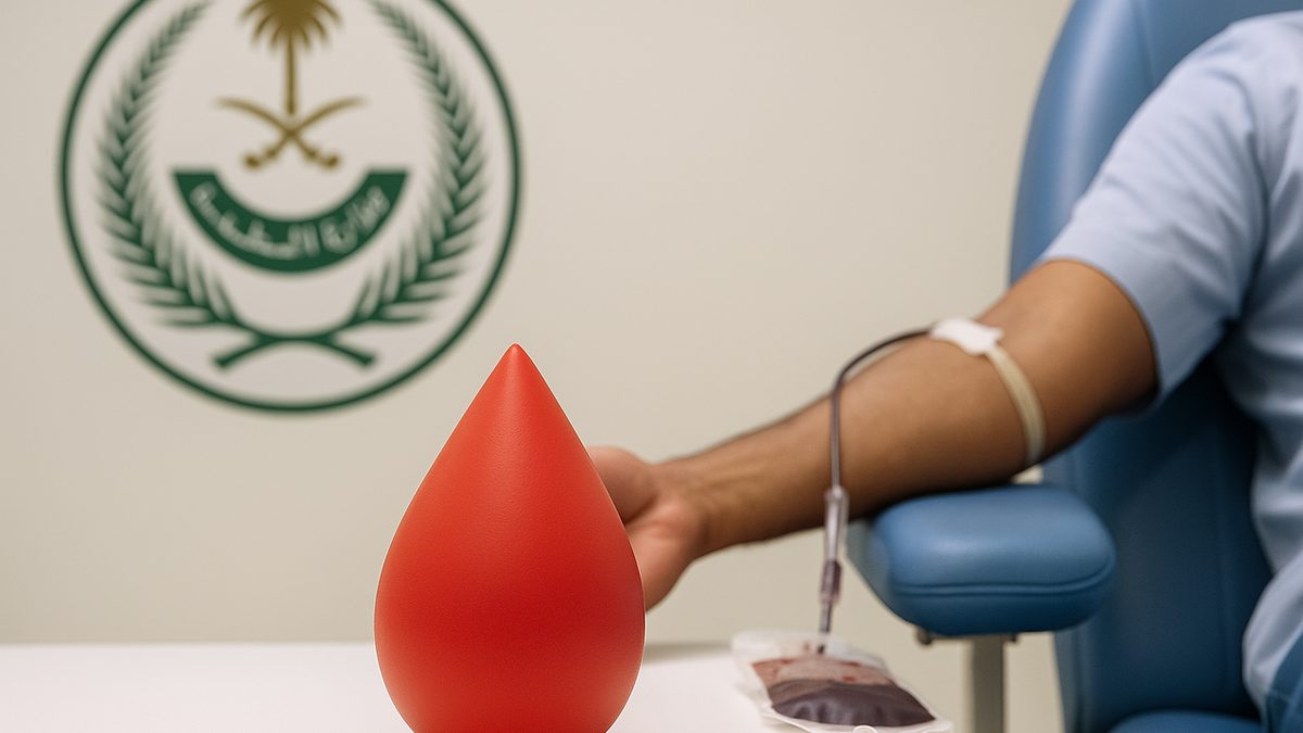 الخدمات الطبية  بالداخلية تواصل حملة التبرع بالدم تزامناً مع اليوم العالمي