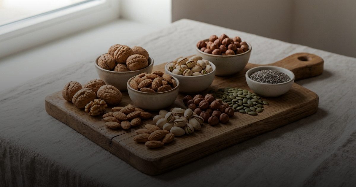 اكتشاف مذهل: بذور ومكسرات تحمي القلب والدماغ