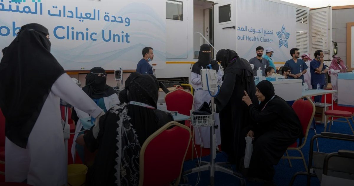 فريق الرعاية الصحية بمدينة الحجاج بالجوف يقدّم خدماته لأكثر من 15 ألف
