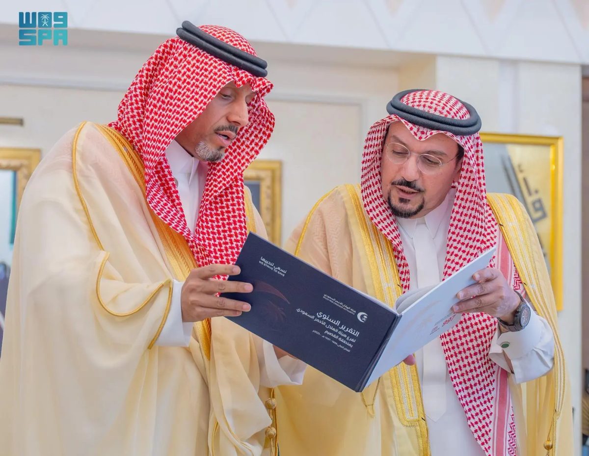 أمير القصيم يشيد بإنجازات الهلال الأحمر السعودي بالمنطقة