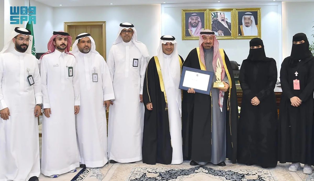 أمير نجران يشيد بتحقيق صحة المنطقة جائزة الأميرة صيتة بنت عبدالعزيز للتميز في الاستدامة البيئية