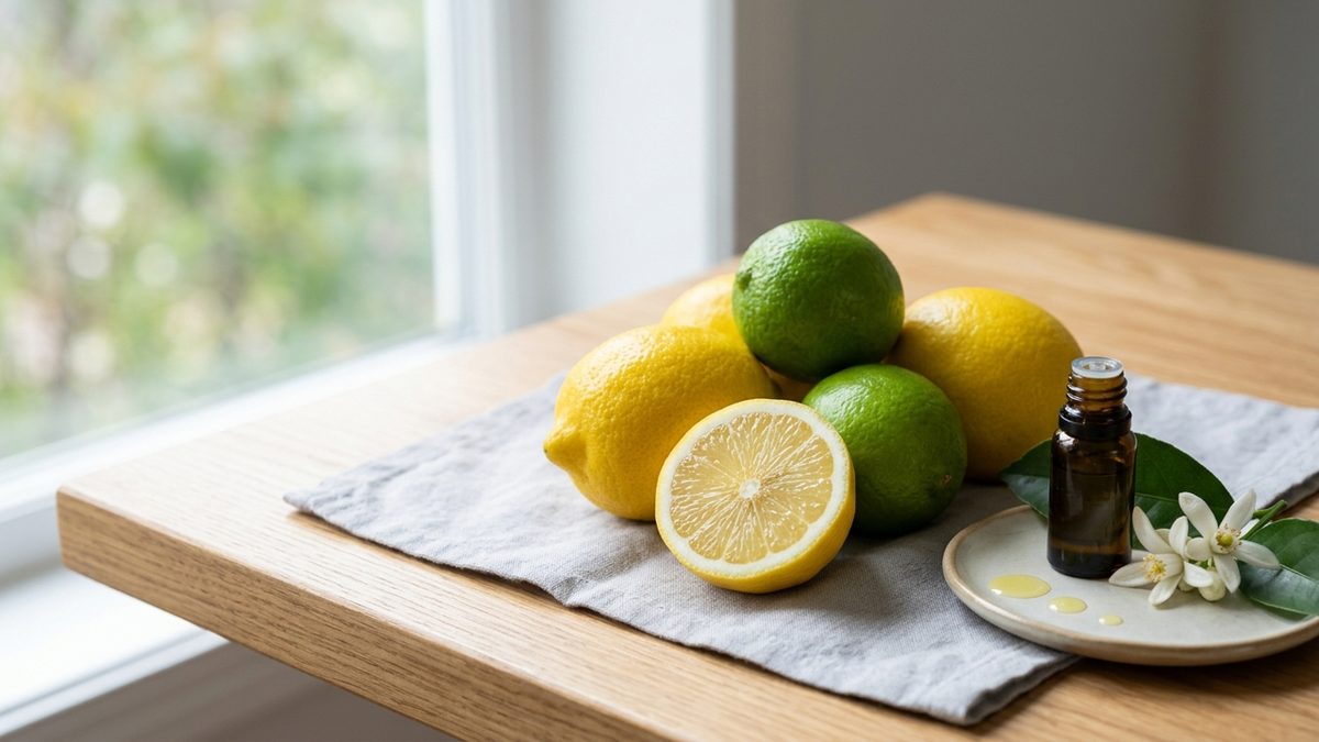 استنشاق روائح الحمضيات: علاج يومي للقلق والتوتر