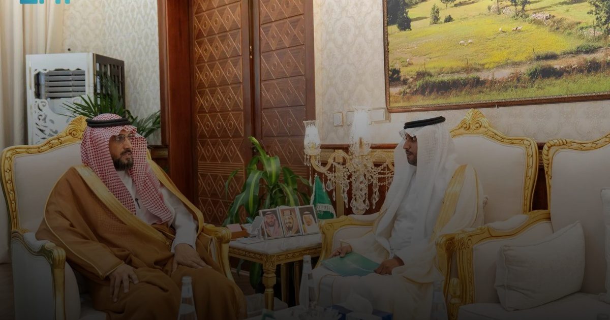 وكيل إمارة منطقة الباحة يستقبل مدير مكتب هيئة الصحة العامة "وقاية"