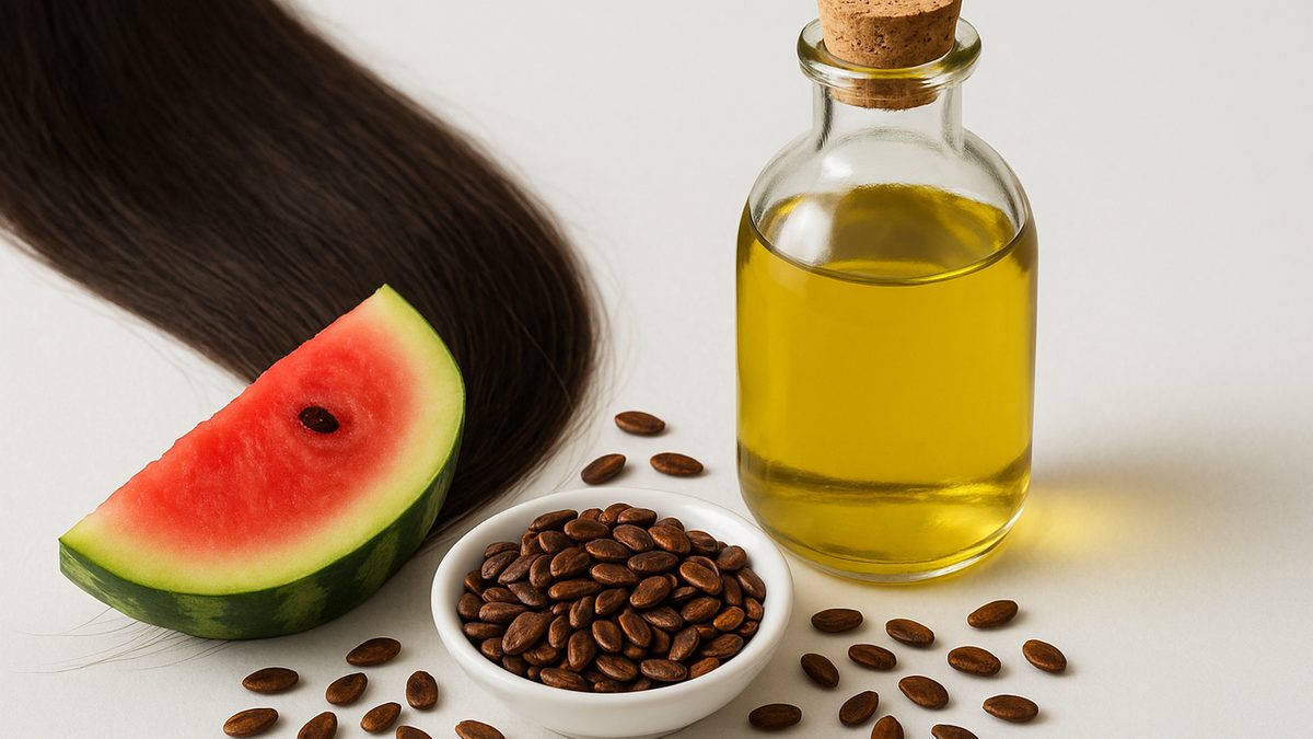 اكتشف فوائد زيت بذور البطيخ لتعزيز صحة شعرك