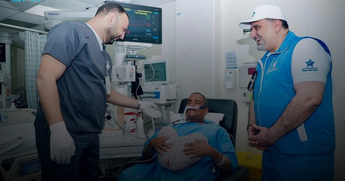 حاج مصري يتجاوز الجلطة القلبية بعد علاجه بمدينة الملك عبدالله الطبية