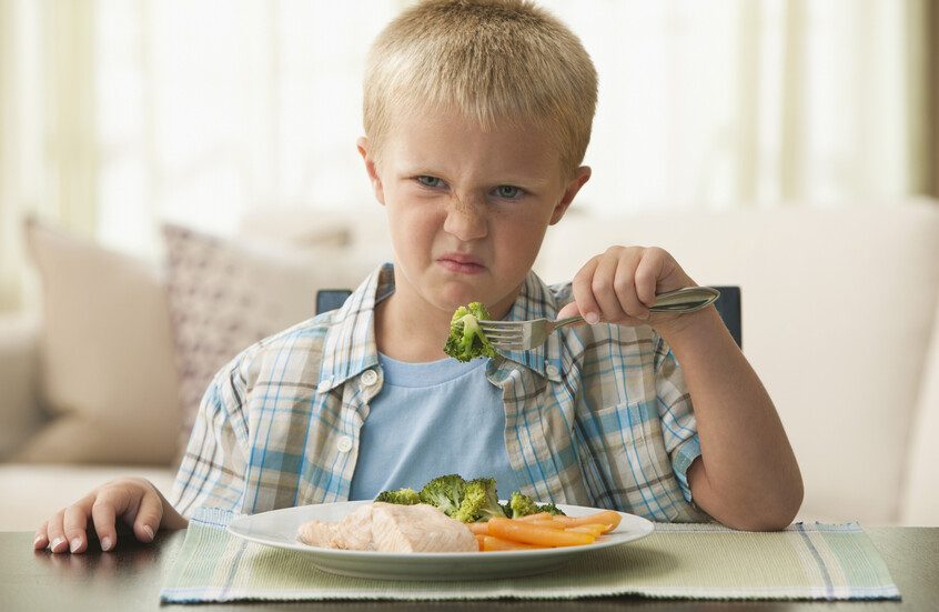 دراسة: النكهات في الرحم تتحكم بقبول الأطفال للخضروات