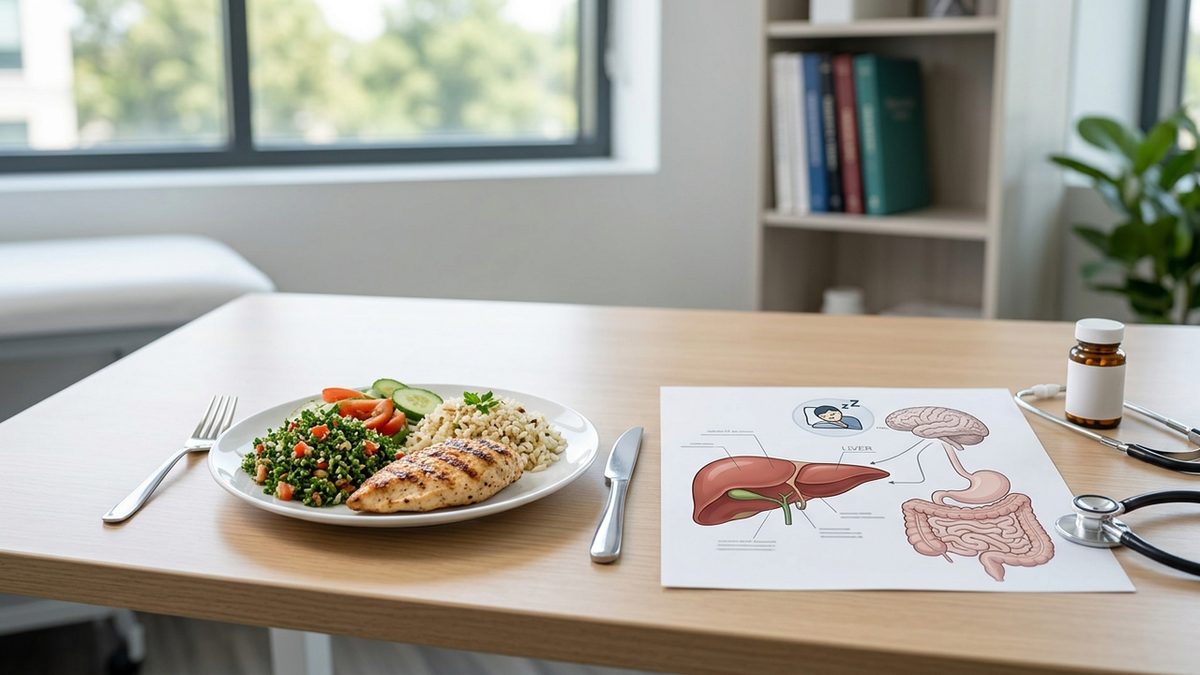 النعاس بعد الطعام .. الكشف عن علاقة الأرق نهاراً باختلال وظائف الكبد!