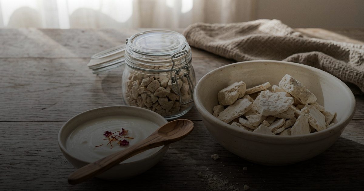 الزبادي الجاف: بين التقاليد والابتكار العصري
