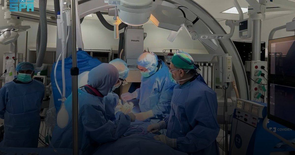 قسطرة قلب نادرة ومعقدة تنقذ رضيعة عمرها عشرة أيام بولادة مكة