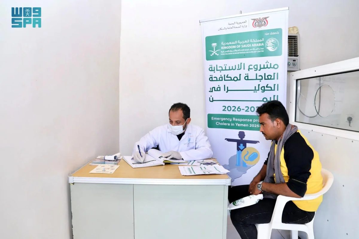 7,155 فردًا يستفيدون من مبادرة مكافحة الكوليرا باليمن