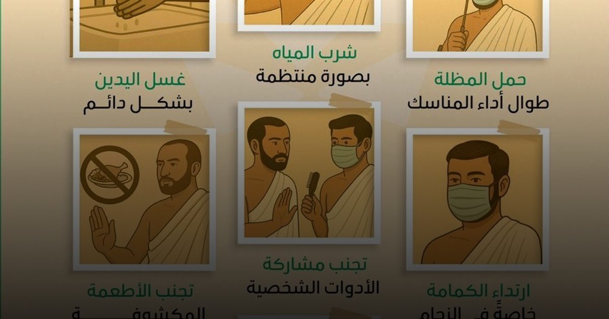 "الصحة": إرشادات بـ 8 لغات للتعامل مع الإصابات الشائعة أثناء أداء المناسك