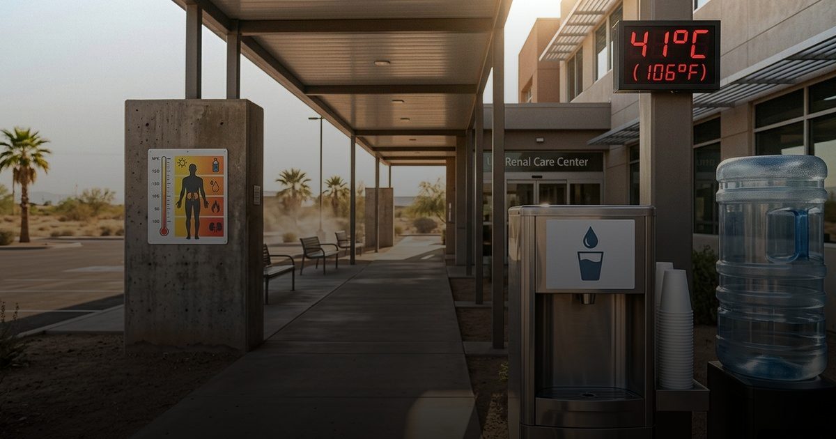 ارتفاع درجات الحرارة يزيد خطر أمراض الكلى: دراسة أمريكية