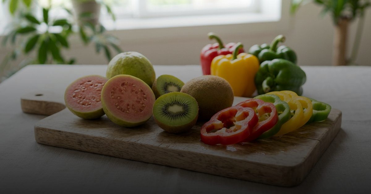 اكتشف مصادر مذهلة لفيتامين سي تتجاوز البرتقال!