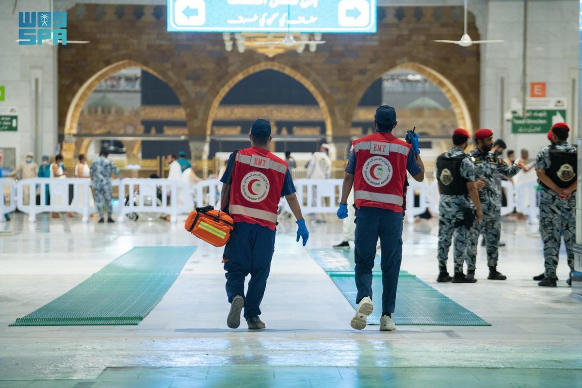 إنقاذ معتمرة مصرية تعرضت لتوقف قلب في المسجد الحرام