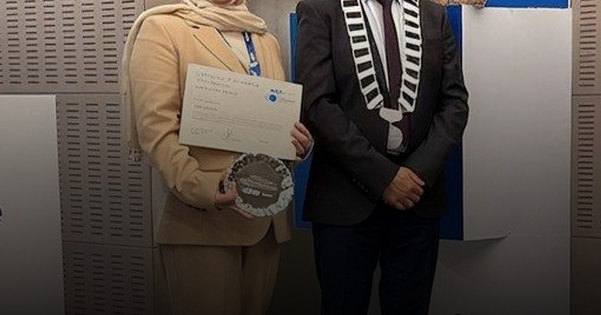 د. داليا ميشه تفوز بجائزة "المعلم المتمرس" من الجمعية الأوروبية لطب الأسنان