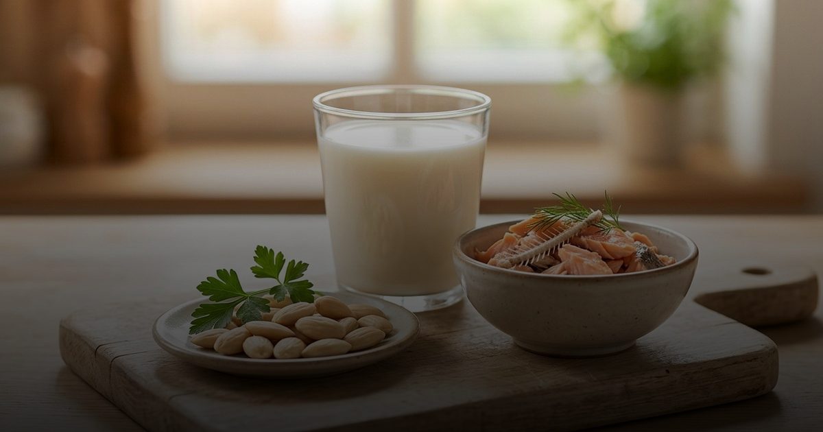 كوب الحليب وعدة الغذاء... مفتاح صحة العظام المثالية